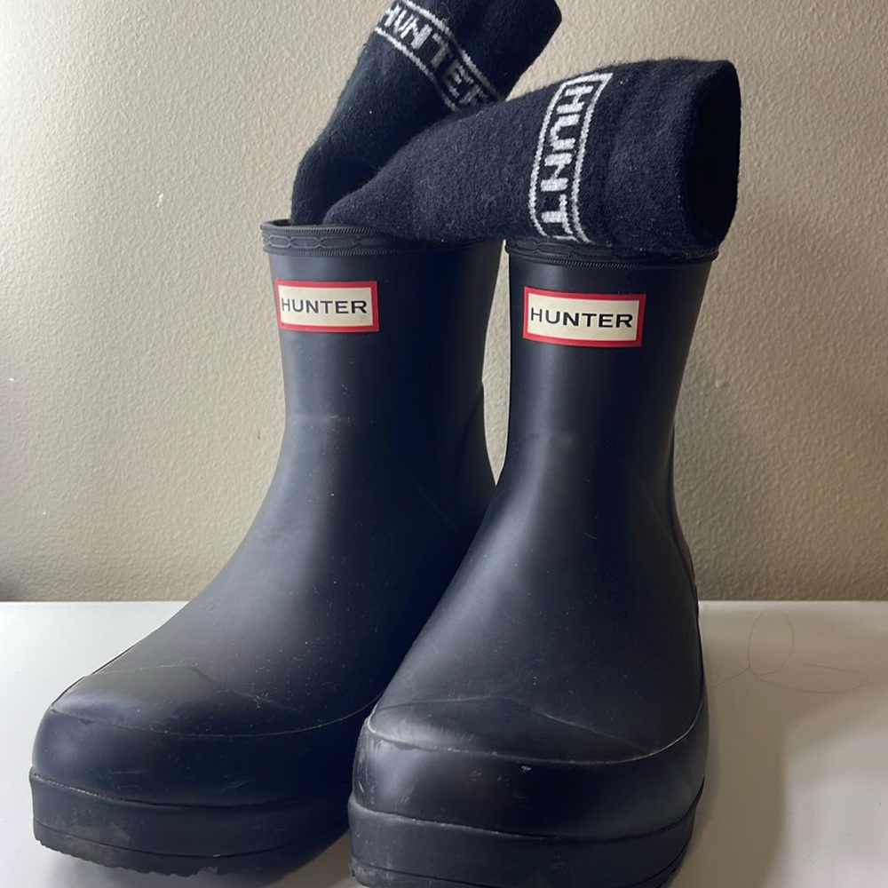 Black Hunter Rain Boots